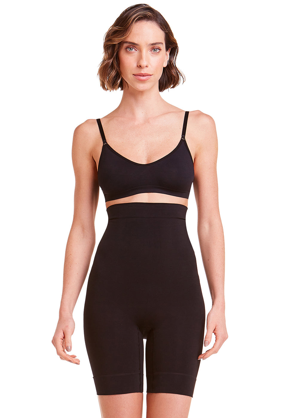 Bermuda Modeladora Abdominal Preto
