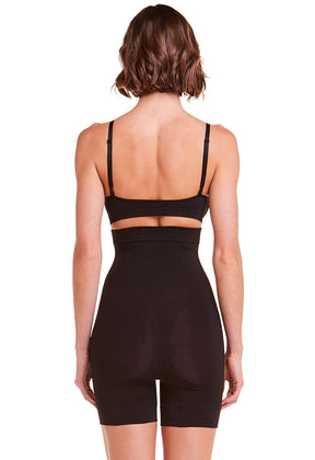 Shorts Ameniza Celulite Cintura Alta Emana Preto