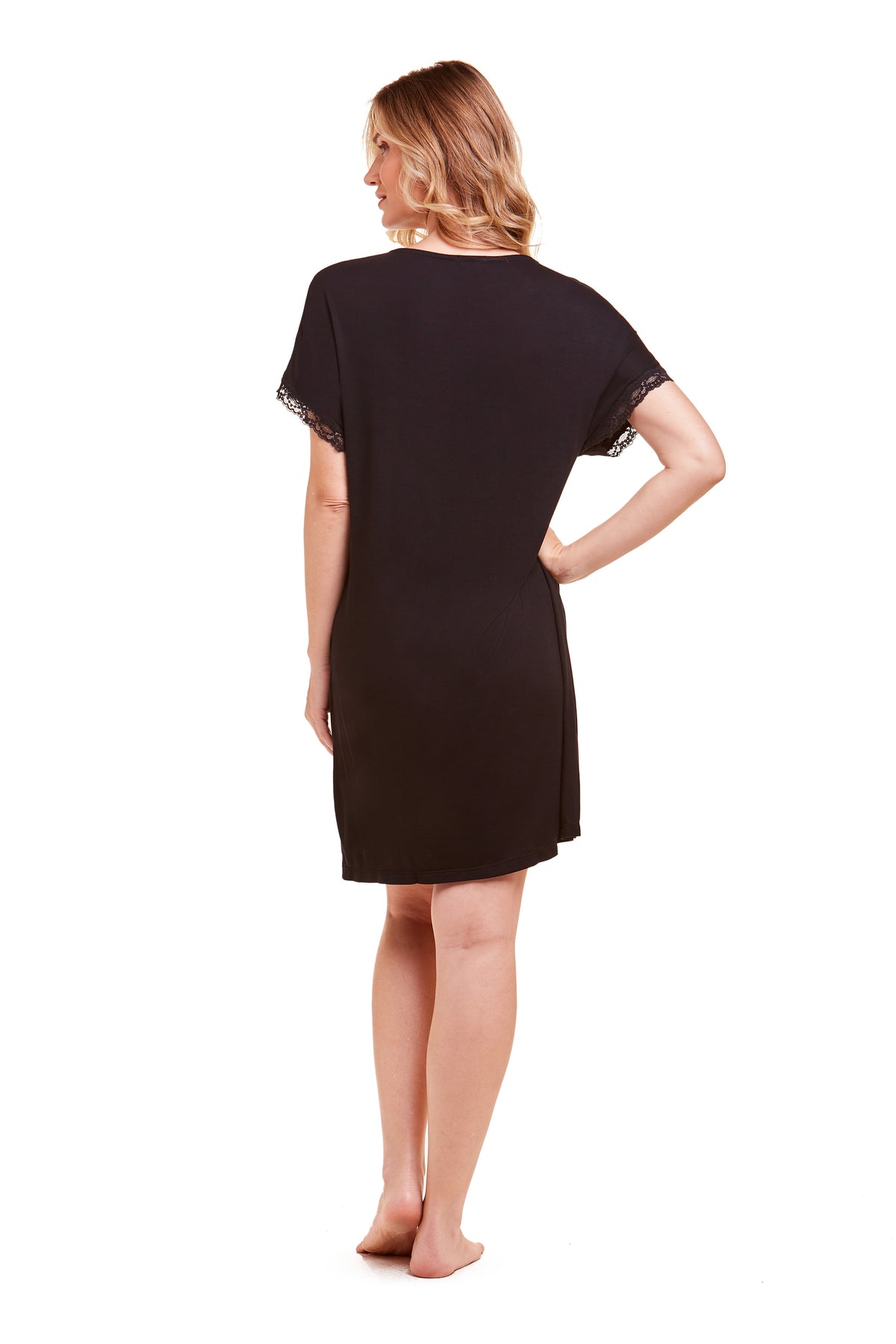 Camisola Manga Maternity Comfy Black