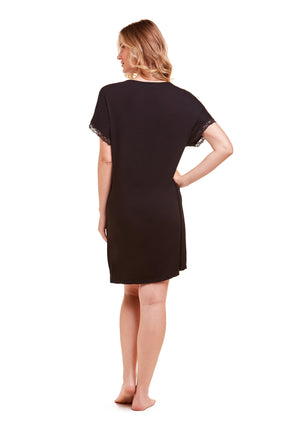 Camisola Manga Maternity Comfy Black
