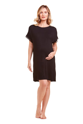 Camisola Manga Maternity Comfy Black
